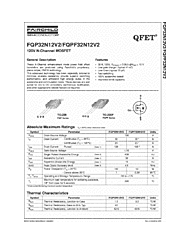 DataSheet FQPF32N12V2 pdf